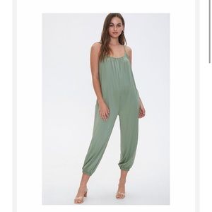 Sage jumpsuit